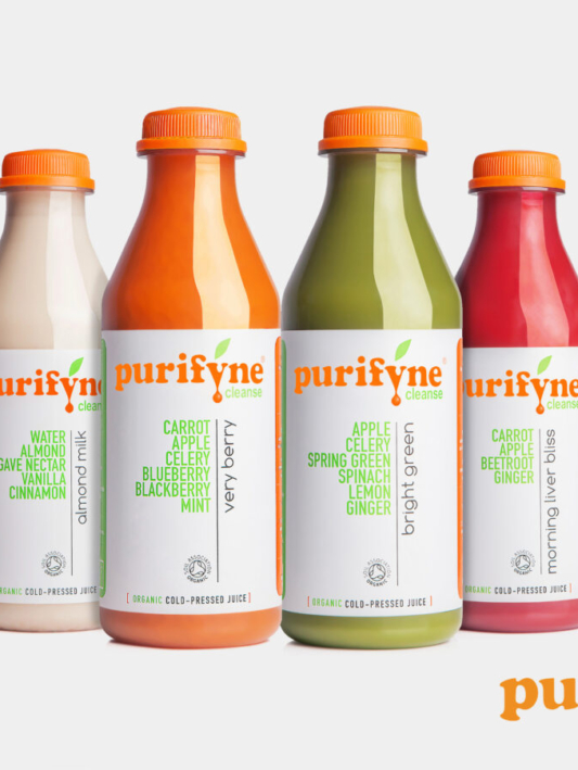 Purifyne Cleanse labels